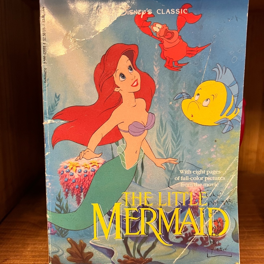 1989 The Little Mermaid Chapter Book